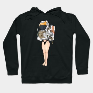 astronaut & legstronaut. space suit. Hoodie